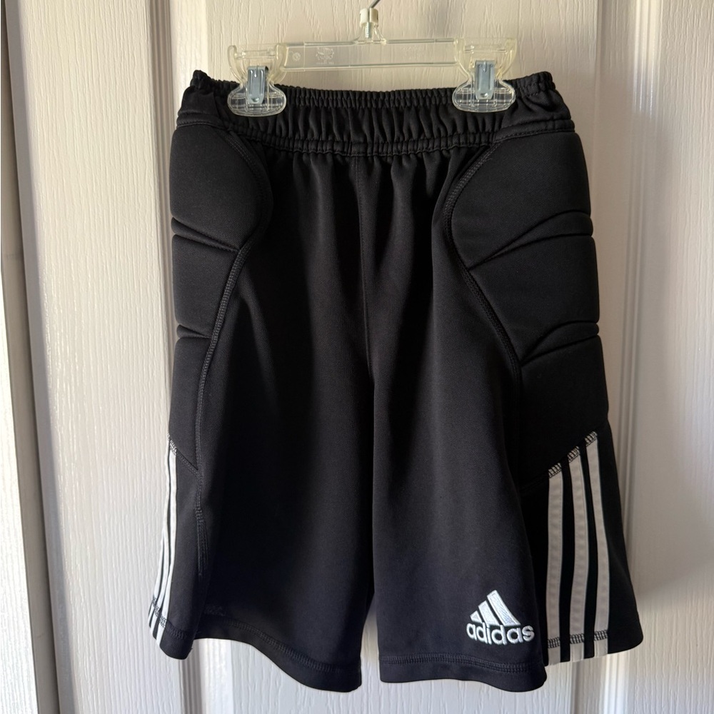 E10 Adidas Black sliding Shorts